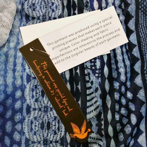 Unity World Wear S Draped Open Front Cardigan NWT - Picture 7 of 8